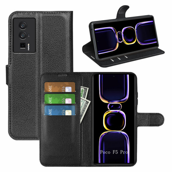 Hülle für Poco F5 Pro Handyhülle Handy Tasche Klapphülle Flipcase Cover Etui