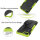 Handy Tasche für Apple iPhone Panzer Cover Case Schutz Hülle Etui Schale Bumper Apple iPhone SE 2020 Grün