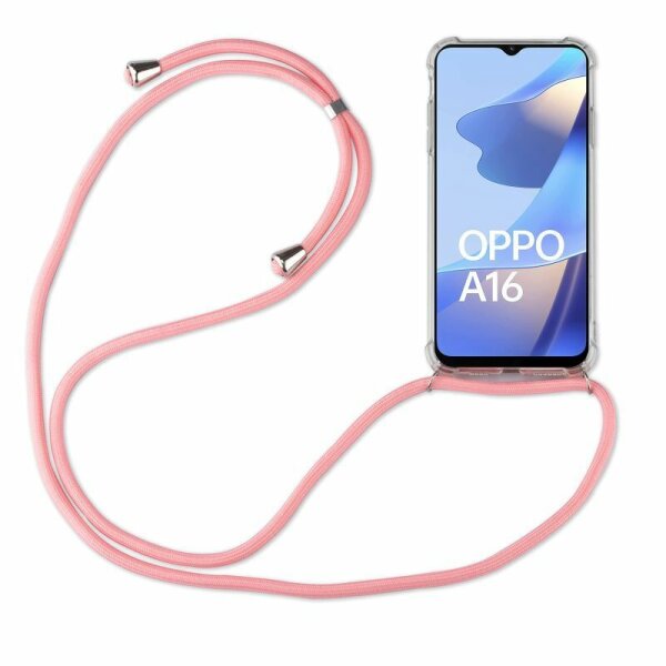 Handykette für Oppo A16 / A16S Handyhülle mit Band Schutz Hülle Handy Tasche