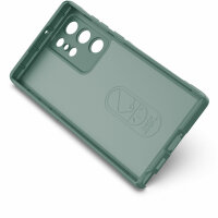 Hülle Handyhülle für Samsung Galaxy S22 Ultra - Schutzhülle Handytasche Case TPU Grün