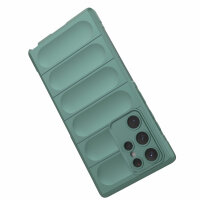 Hülle Handyhülle für Samsung Galaxy S22 Ultra - Schutzhülle Handytasche Case TPU Grün