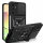 Outdoor Panzer Hülle für Samsung Galaxy S23 FE mit Kameraschutz Ringhalter Case Schwarz