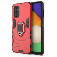 betterfon Ring Case für Samsung Galaxy A04s / A13 4G / A13 5G Hülle Handyhülle Rot