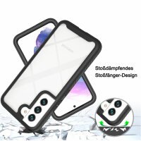 Panzer Hülle Handy Tasche 360 Grad TPU vollschutz mit Integriertem Displayschutz Samsung Galaxy S22+