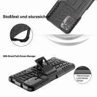 Schutz Hülle Xiaomi Handy Tasche Case Cover Silikon Schale Outdoor Handyhülle BF Xiaomi Redmi Note 10 Blau