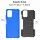 Schutz Hülle Xiaomi Handy Tasche Case Cover Silikon Schale Outdoor Handyhülle BF Xiaomi Redmi Note 10 Blau