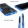 Schutz Hülle Xiaomi Handy Tasche Case Cover Silikon Schale Outdoor Handyhülle BF Xiaomi Redmi Note 10 Blau
