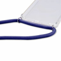 Handykette für Xiaomi Redmi Note 12 Pro+ Handyhülle mit Band Hülle mit Kordel Blau
