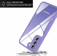 360° Grad Hülle für Samsung Galaxy S23 vollschutz Integriertem Displayschutz Rot
