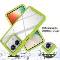 360 Grad Hülle mit eingebautem Displayschutz für Xiaomi Redmi Note 13 5G Bumper