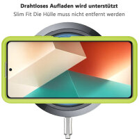 360 Grad Hülle mit eingebautem Displayschutz für Xiaomi Redmi Note 13 5G Bumper