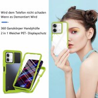 360 Grad Hülle mit eingebautem Displayschutz für Xiaomi Redmi Note 13 5G Bumper
