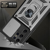 Handyhülle Für Samsung S22 Ultra Handy Tasche Hülle Outdoor Case Silikon Bumper