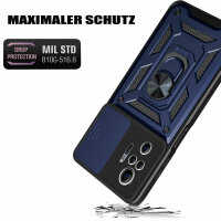 Handyhülle Xiaomi Redmi Note 10 Pro Handy Tasche Hülle Outdoor Silikon Bumper