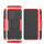 Handy Tasche für Samsung Galaxy Case Panzer Hülle Cover Schutzhülle Etui Bumper Galaxy S20 Ultra SM-G988 Rot