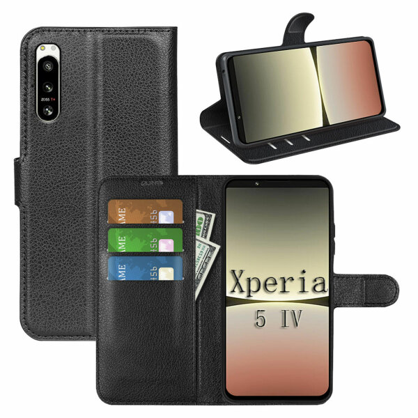 Handy Tasche Sony Xperia 5 IV Hülle Handyhülle Wallet Case FlipCover Klapp Etui
