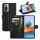 Xiaomi, Handy Tasche Handyhülle Schutzhülle Hülle Flipcase Klapphülle Etui Case Xiaomi Redmi Note 10 Pro Schwarz