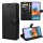 Xiaomi, Handy Tasche Handyhülle Schutzhülle Hülle Flipcase Klapphülle Etui Case Xiaomi Redmi Note 10 Pro Schwarz
