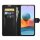 Xiaomi, Handy Tasche Handyhülle Schutzhülle Hülle Flipcase Klapphülle Etui Case Xiaomi Redmi Note 10 Pro Schwarz