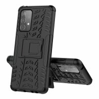 Handy Tasche für SAMSUNG Galaxy Hülle Handyhülle Schutzhülle Outdoor Case Schale Galaxy A52 5G Schwarz