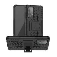 Handy Tasche für SAMSUNG Galaxy Hülle Handyhülle Schutzhülle Outdoor Case Schale Galaxy A52 5G Schwarz