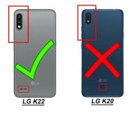 LG K22 Hülle Handy Tasche Outdoor Case Back Cover Handyhülle Schutzhülle Bumper