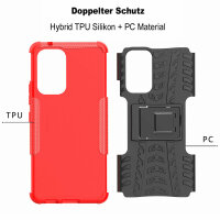 Hülle für Samsung Galaxy A53 5G - Schutzhülle Handyhülle Tasche Bumper  Case TPU Rot