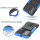 Outdoor Case Panzer Hülle Cover Huawei Handytasche Schutzhülle Handyhülle Handy Blau P40 Pro