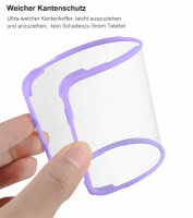 360° Grad Hülle für Xiaomi 14 Handyhülle vollschutz Integriertem Displayschutz Lila