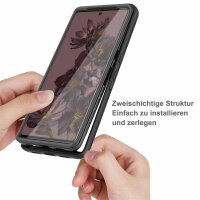 Google Pixel 8 / 8 Pro Hülle Handyhülle 360° Grad Case Cover 2-teilig mit Folie Pixel 8 Pro
