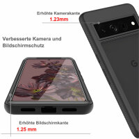 Google Pixel 8 / 8 Pro Hülle Handyhülle 360° Grad Case Cover 2-teilig mit Folie Pixel 8 Pro