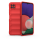 Hülle für Samsung Galaxy A22 5G - Schutzhülle Handyhülle - [Kamera Schutz] Case Rot