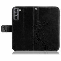 Handyhülle für Samsung Galaxy S21+ Plus 5G Hülle Handy Tasche Flip Case Etui TPU