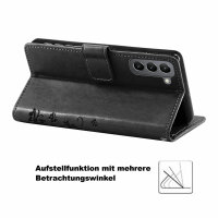 Handyhülle für Samsung Galaxy S21+ Plus 5G Hülle Handy Tasche Flip Case Etui TPU