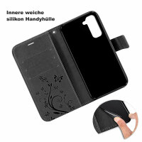 Handyhülle für Samsung Galaxy S21+ Plus 5G Hülle Handy Tasche Flip Case Etui TPU