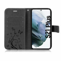 Handyhülle für Samsung Galaxy S21+ Plus 5G Hülle Handy Tasche Flip Case Etui TPU