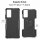 Hülle für Xiaomi Redmi Note 11 Pro 5G, Handytasche Silikon Case Cover Bumper TPU Schwarz