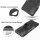 Hülle für Xiaomi Redmi Note 11 Pro 5G, Handytasche Silikon Case Cover Bumper TPU Schwarz