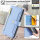 Handykette Xiaomi Hülle mit Band Handyhülle Kartenfächer PU Leder Umhängetasche Redmi Note 13 4G Hellblau