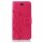 Huawei Handy Tasche Handyhülle Schutz Hülle Blumen Flip Cover Buch Case Etui Huawei P20 Lite Pink