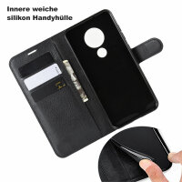 Handy Tasche Nokia 6.2 / 7.2 Hülle Flip Cover Wallet Case Buch Klapphülle Etui