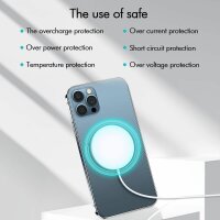 Wireless Charger für Apple iPhone Ladegerät Kabellos Magnetisch Induktiv