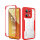 360° Grad Hülle Xiaomi Redmi Note 13 5G vollschutz Integriertem Displayschutz Rot