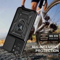 Handyhülle Für Samsung S21 FE Handy Tasche Hülle Outdoor Case TPU Silikon Bumper