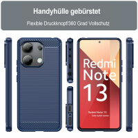 Hülle Xiaomi Redmi Note 13 4G Handyhülle Outdoor Stoßfeste Handy Tasche Bumper