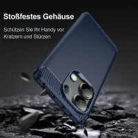 Hülle Xiaomi Redmi Note 13 4G Handyhülle Outdoor Stoßfeste Handy Tasche Bumper