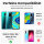 Xiaomi Hülle mit Band Schutzhülle Handykette Silikon Handy Tasche mit Schnur Neu Xiaomi Redmi Note 9S / Note 9 Pro Schwarz
