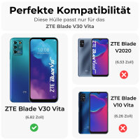 ZTE Blade V30 Vita, Handy Tasche Hülle...