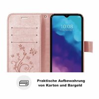 ZTE Blade V30 Vita, Handy Tasche Hülle Schutzhülle Klapphülle Flip Case Cover BF