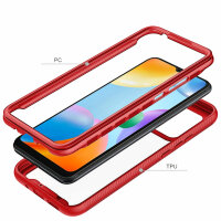 Hülle für Xiaomi Redmi 10C, Handyhülle Cover 2-teilig TPU Body Bumper Case